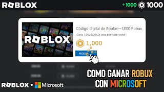 descubre como conseguir robux gratis en microsoft rewards paso a paso